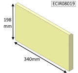 ECIR08019 Parkray Upper Rear Brick  |  Aspect 8 (NON Eco)